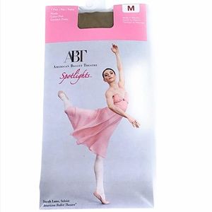NWT American Ballet Theatre Dance Tights Nude